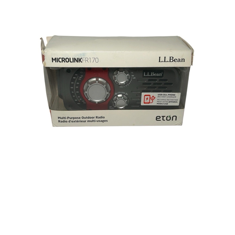 Eton Microlink FR170 Multi Purpose Outdoor Radio With USB Phone Charger Camp